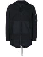 Diesel Black Gold - Zipped Drawstring Hoodie - Men - Cotton - L, Cotton
