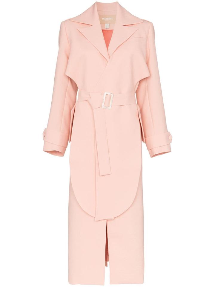 Matériel Lyrd Trench Coat - Pink