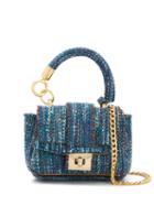 Alila Tweed Mini Bag - Blue