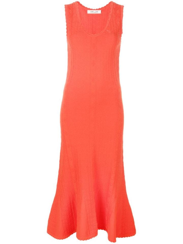 Diane Von Furstenberg Clover Knit Dress - Scorn