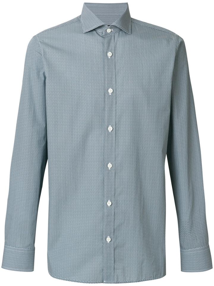 Z Zegna Formal Button Shirt - Blue