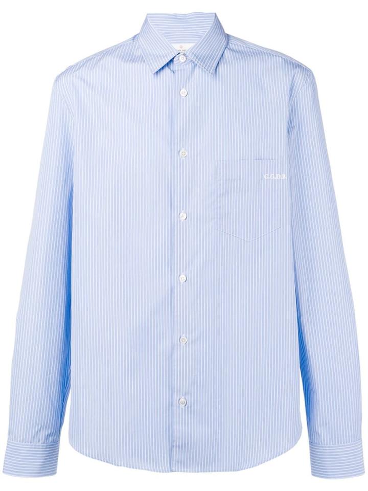 Golden Goose Deluxe Brand Classic Striped Shirt - Blue