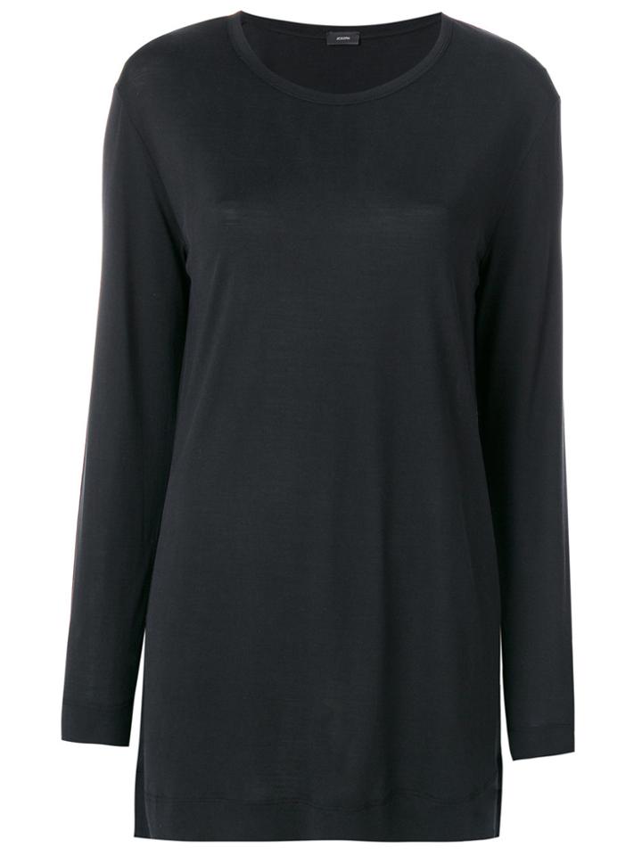 Joseph Long Sleeved T-shirt - Black