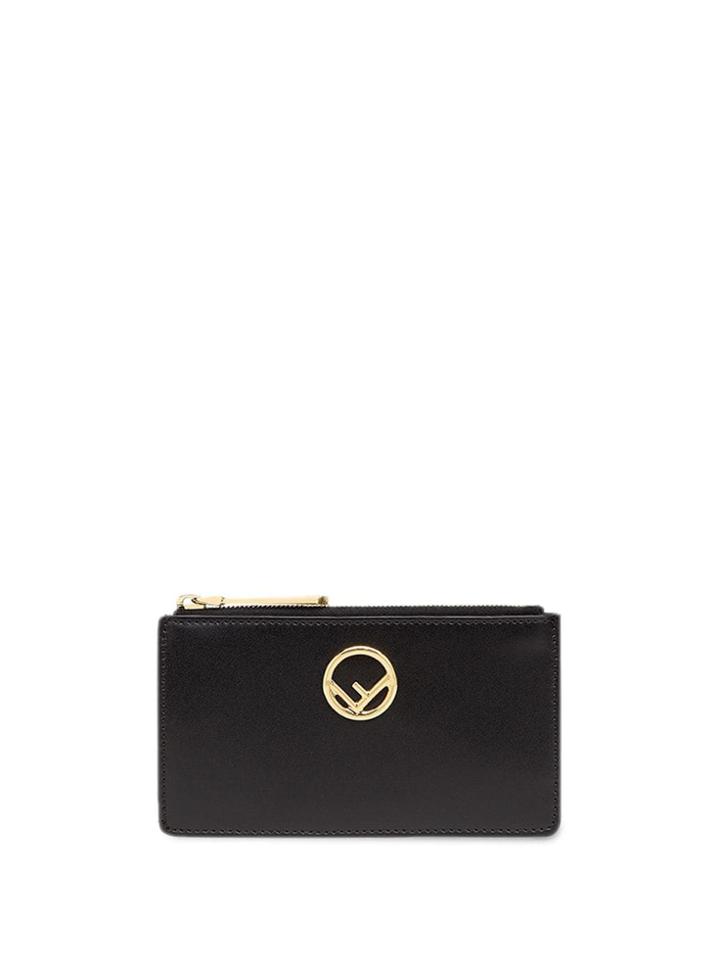 Fendi Key Case Pouch - Black