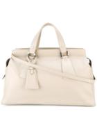 Giorgio Armani Zip Up Tote Bag, Women's, Nude/neutrals