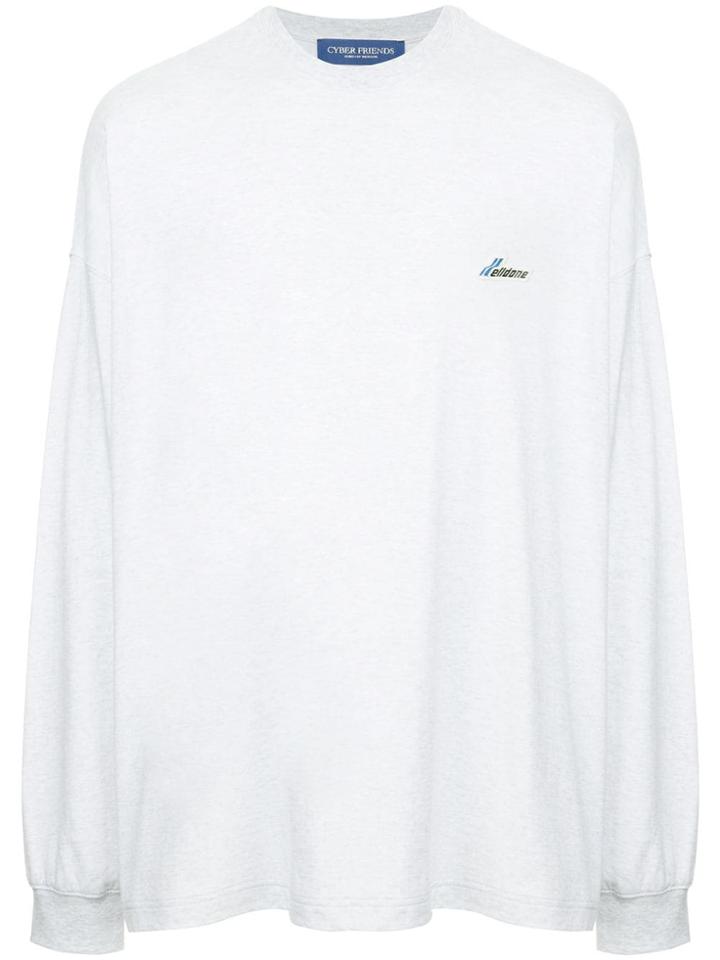 We11done Jersey Top - Grey