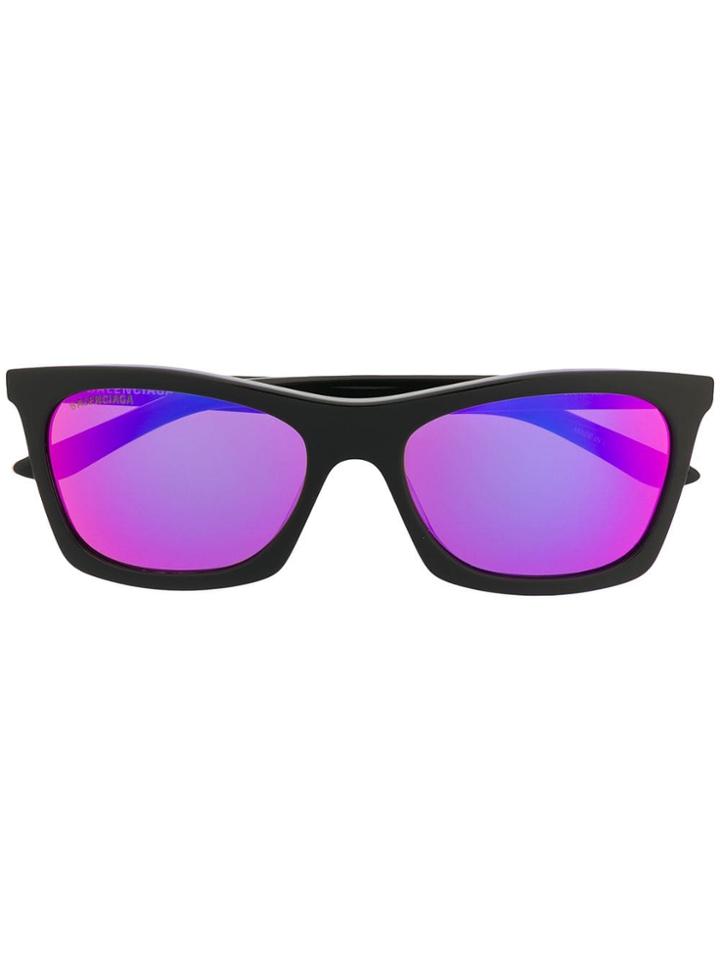 Balenciaga Eyewear Wayfarer Frame Sunglasses - Black