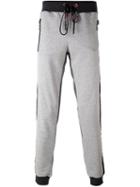 Plein Sport - Logo Print Trousers - Men - Cotton/polyester - M, Grey