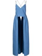 Natasha Zinko Long Side Panel Jacquard Top