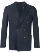 Dell'oglio Double-breasted Blazer - Blue