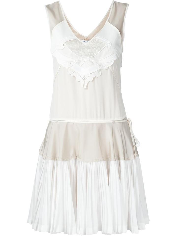 Coach 1941 Panelled Pleated Hem Dress