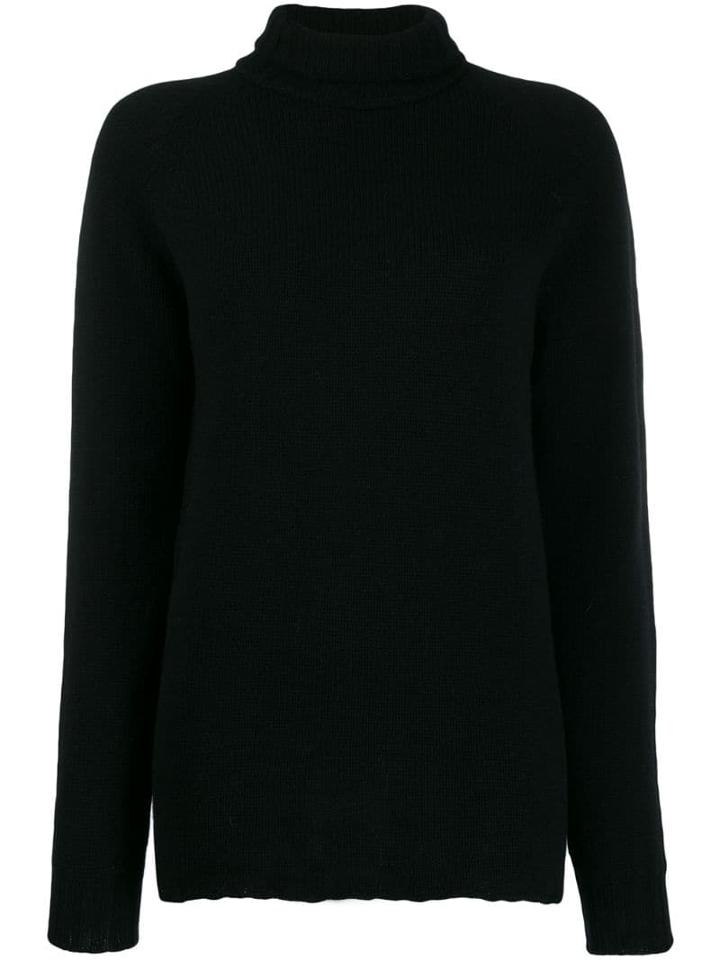 Ma'ry'ya Long-line Jumper - Black
