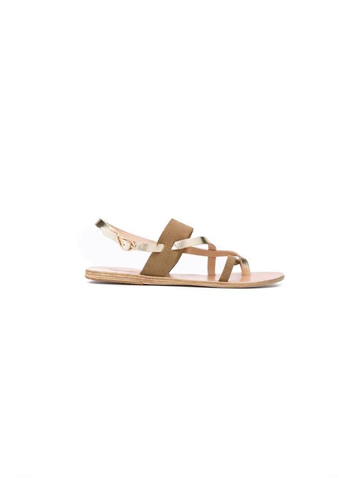 Ancient Greek Sandals Alethea Sandals, Women's, Size: 41, Nude/neutrals, Leather/suede/rubber
