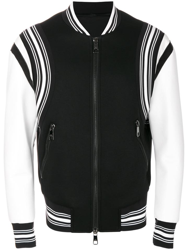 Neil Barrett Varsity Jacket - Black