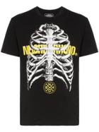 Neighborhood Anatomy Ribcage Logo T-shirt - Black