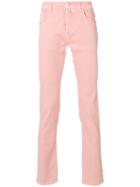 Jacob Cohen Stretch Skinny Jeans - Pink & Purple