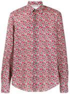 Paul Smith Patterned Classic Shirt - Red