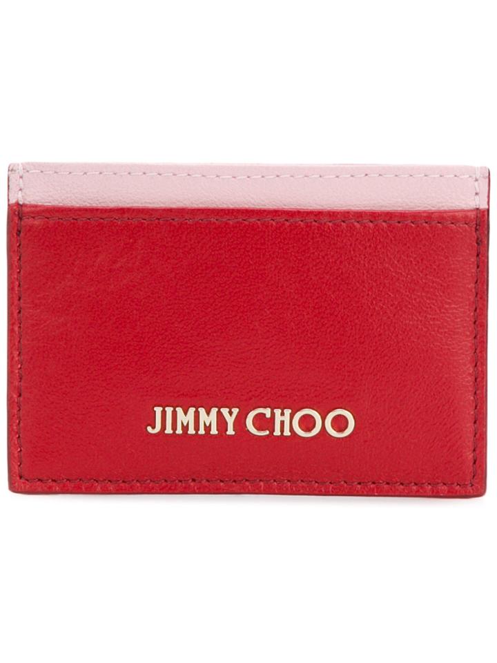 Jimmy Choo Umika Card Holder - Red