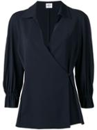 Giorgio Armani Pre-owned 2000's Envelope Blouse - Black