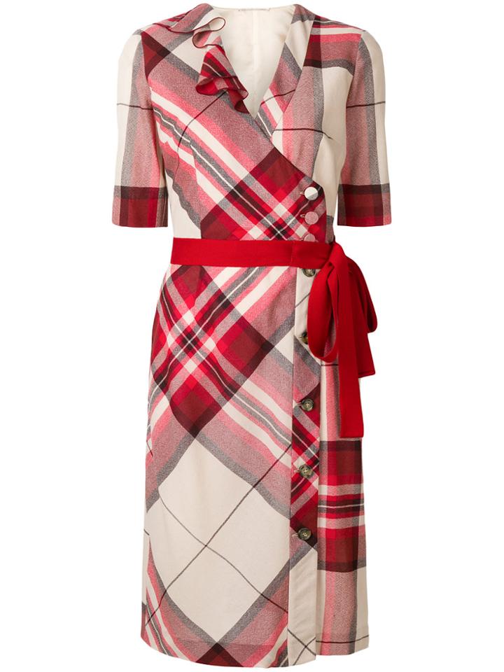 Marco De Vincenzo Plaid Dress - Multicolour