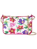 Salvatore Ferragamo Floral-print Crossbody Bag - White