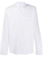 Closed Chest Pocket Shirt - White