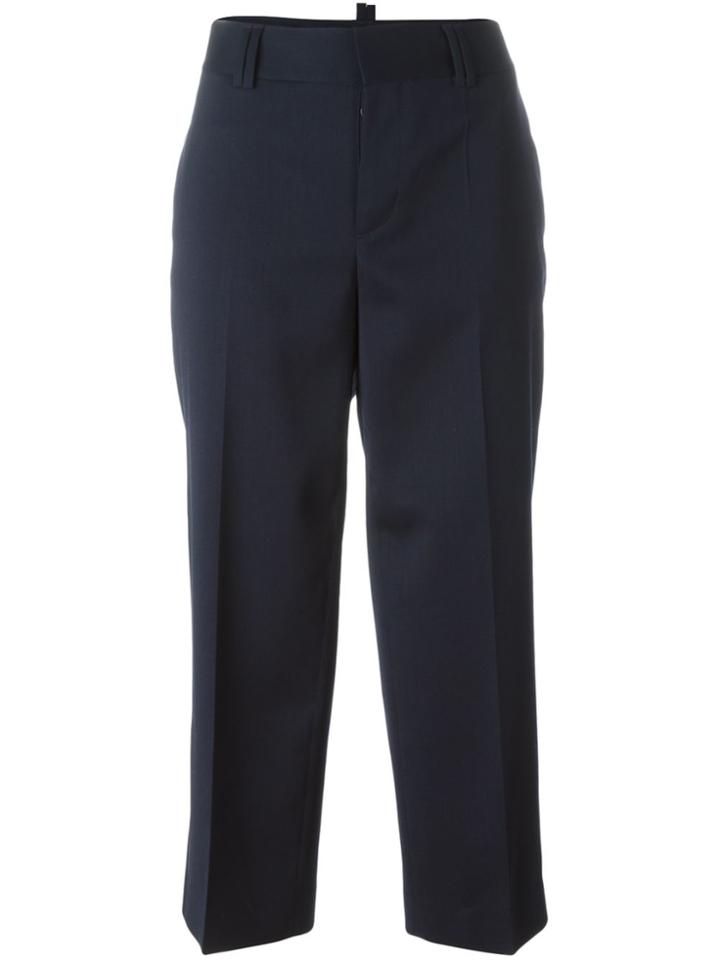 Dsquared2 High Rise Trousers - Blue