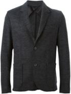 Lanvin Classic Cardi-blazer, Men's, Size: 50, Grey, Viscose/wool