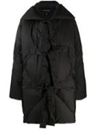 Sofie D'hoore Oversized Padded Coat - Black