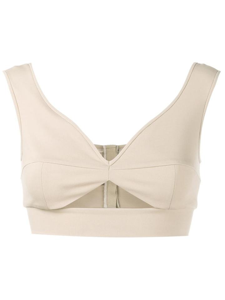 Walk Of Shame Bralet With Cut-out Detailing, Women's, Size: 40, Nude/neutrals, Cotton/spandex/elastane