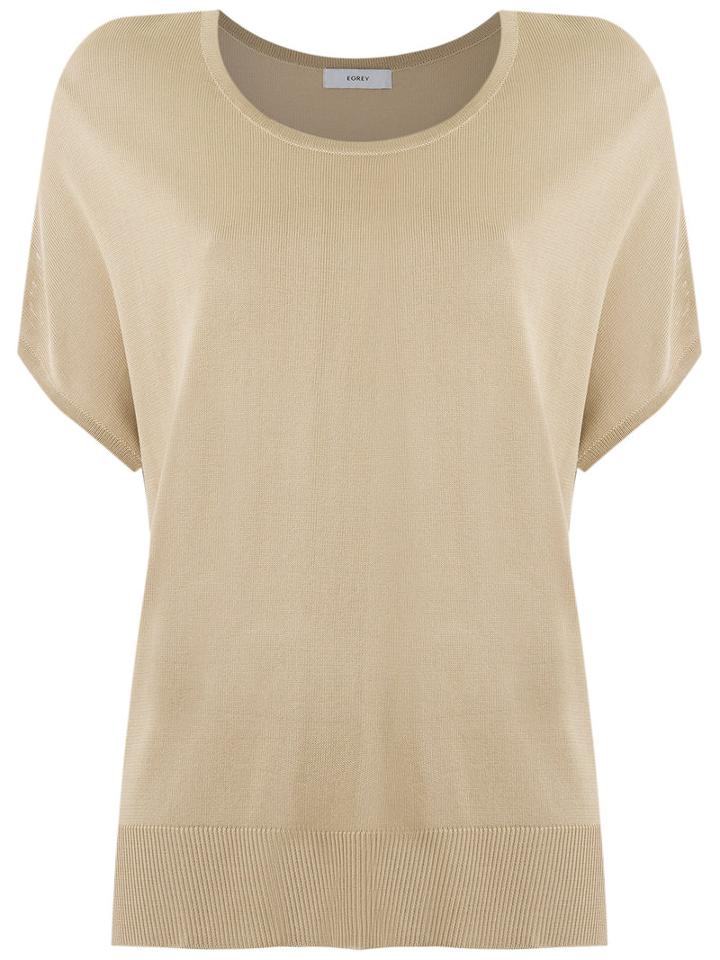 Egrey - Knitted Blouse - Women - Viscose - G, Nude/neutrals, Viscose