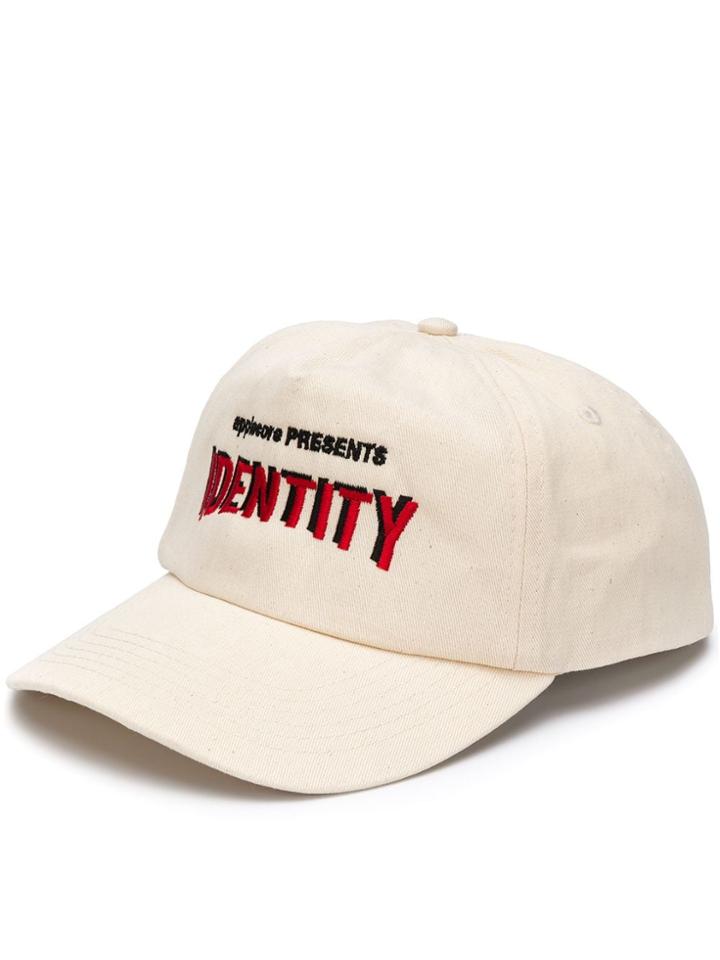 Applecore 'identity' Embroidered Cap - Neutrals