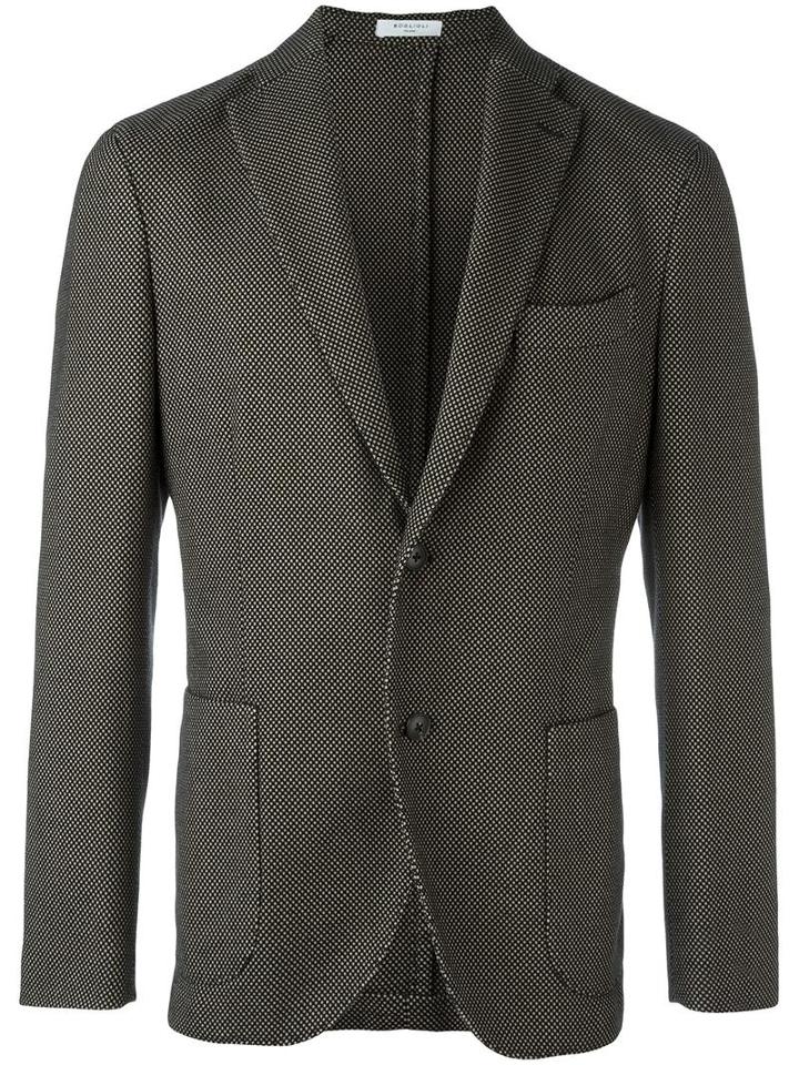 Boglioli - Two Button Blazer - Men - Cotton/cupro - 50, Black, Cotton/cupro
