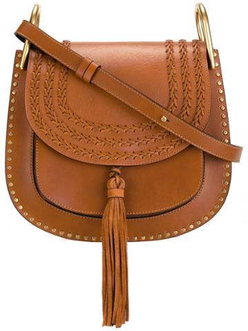 Chloé Medium 'hudson' Shoulder Bag, Women's, Brown, Calf Leather/calf Suede