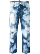 Dsquared2 Tomboy Bleached Jeans, Women's, Size: 44, Blue, Cotton