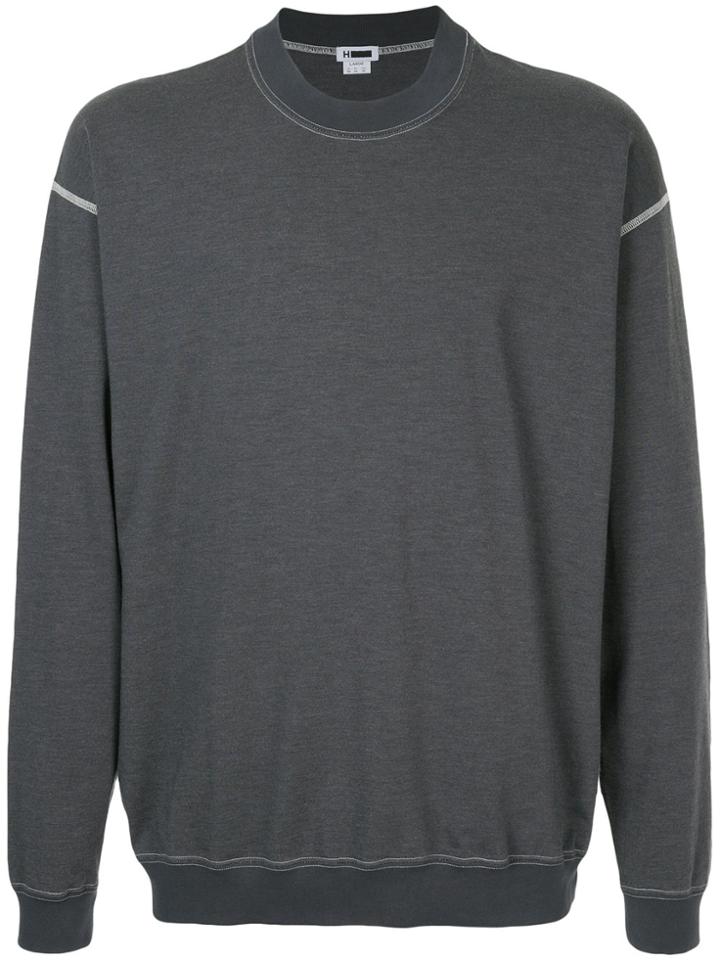 H Beauty & Youth Crew Neck Sweatshirt - Grey