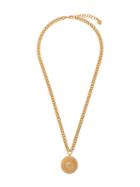Versace Medusa Pendant Chain Necklace - Gold