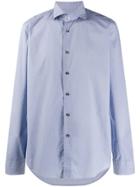 Dell'oglio Dotted Pattern Shirt - Blue