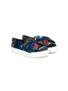 Florens Bow Slip-on Sneakers - Multicolour