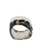 Lost & Found Ria Dunn Eroded Band Ring - Metallic