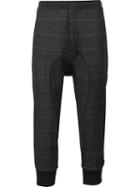 Neil Barrett Cropped Trousers, Men's, Size: 46, Brown, Cotton/nylon/polyamide/wool