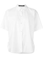 Sofie D'hoore Oversized Shortsleeved Shirt, Women's, Size: 40, White, Cotton