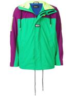 Diesel Colour Block Windbreaker Jacket - Green