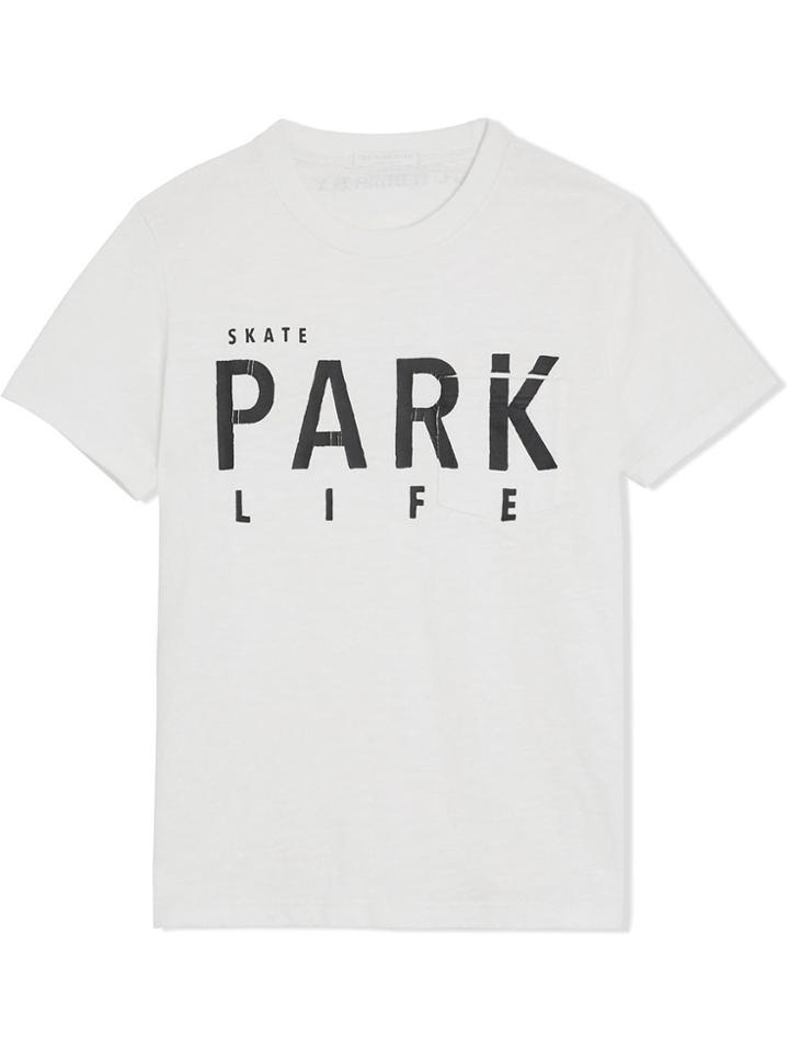 Burberry Kids Teen Skate Life T-shirt - White