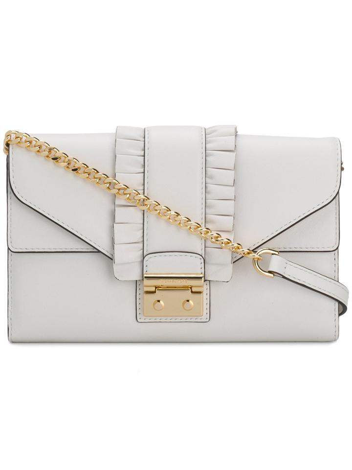 Michael Michael Kors Sloan Crossbody Bag - White