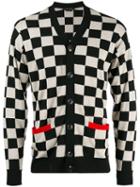 Marc Jacobs - Checkered Cardigan - Men - Wool - L, Black, Wool