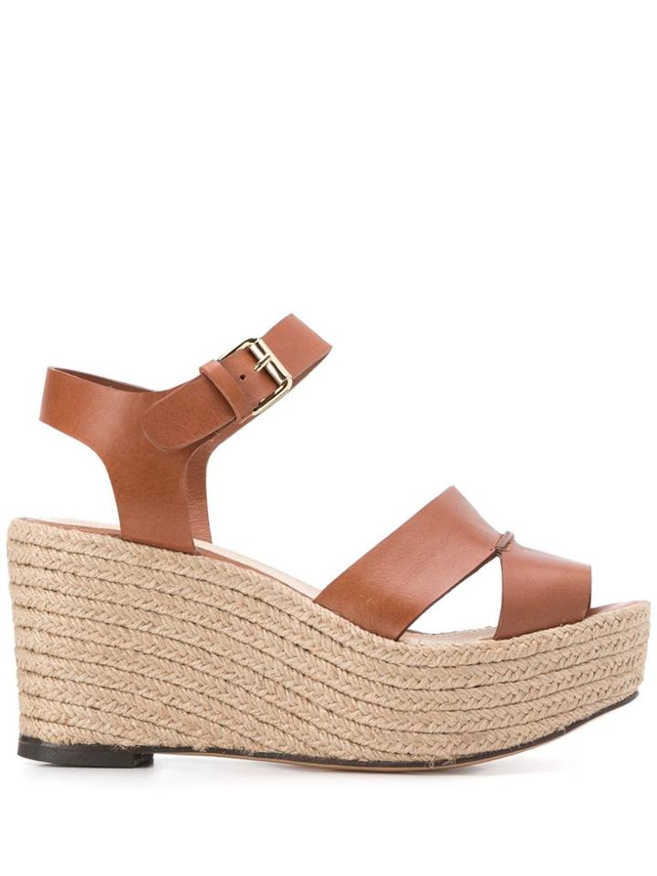 Tila March Tahoe Wedge Sandals - Brown