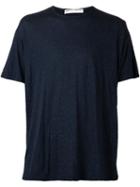 Tillmann Lauterbach 'theo' T-shirt, Men's, Size: Medium, Blue, Viscose/virgin Wool/spandex/elastane