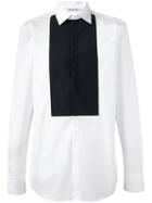 Neil Barrett Striped Bib Detail Shirt