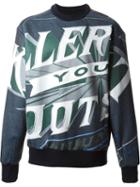 Juun.j All Over Print Sweatshirt